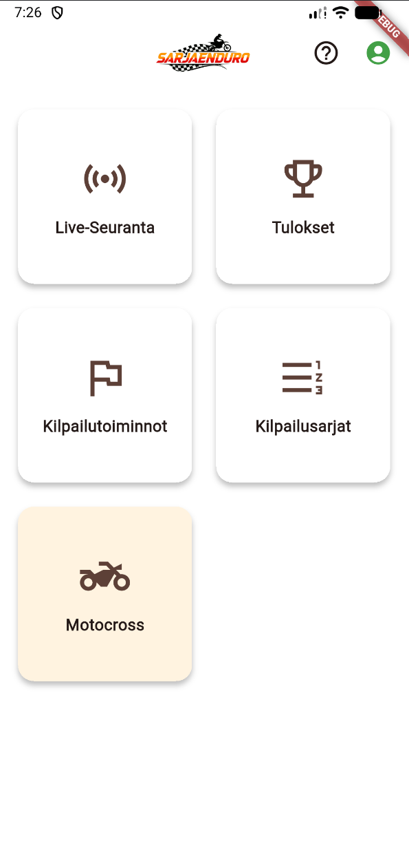 Päävalikko